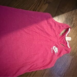 Nike Fuchsia Athletic Tank